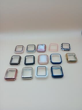 Apple Watch Series 7 Face Covers - Preowned- Lot of 14 - NO WATCH INCLUDED
